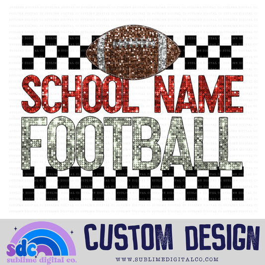 Football • Custom Design • Sports • Customs • Instant Download • Sublimation Design