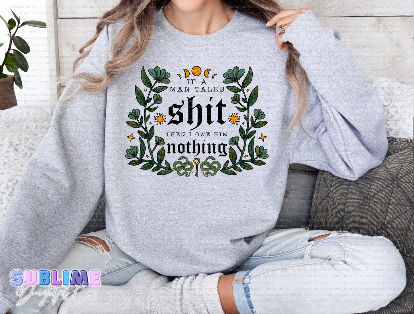 Talks Shit • Adult Apparel • Made to Order • TAT: Up To 21 Days