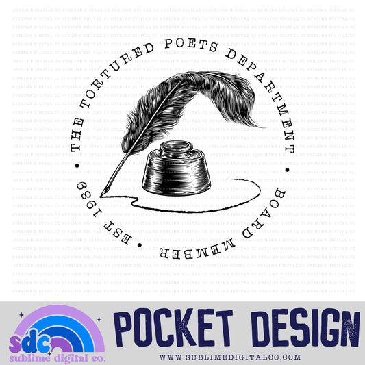 TTPDTM Pocket • TS • Instant Download • Sublimation Design