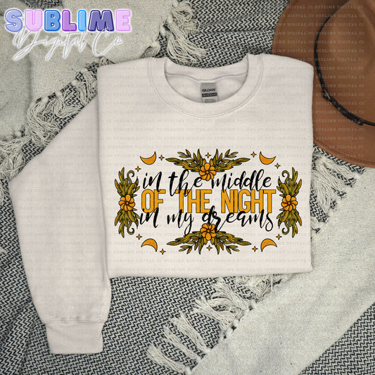 In My Dreams • Adult Apparel • Made to Order • TAT: Up To 21 Days
