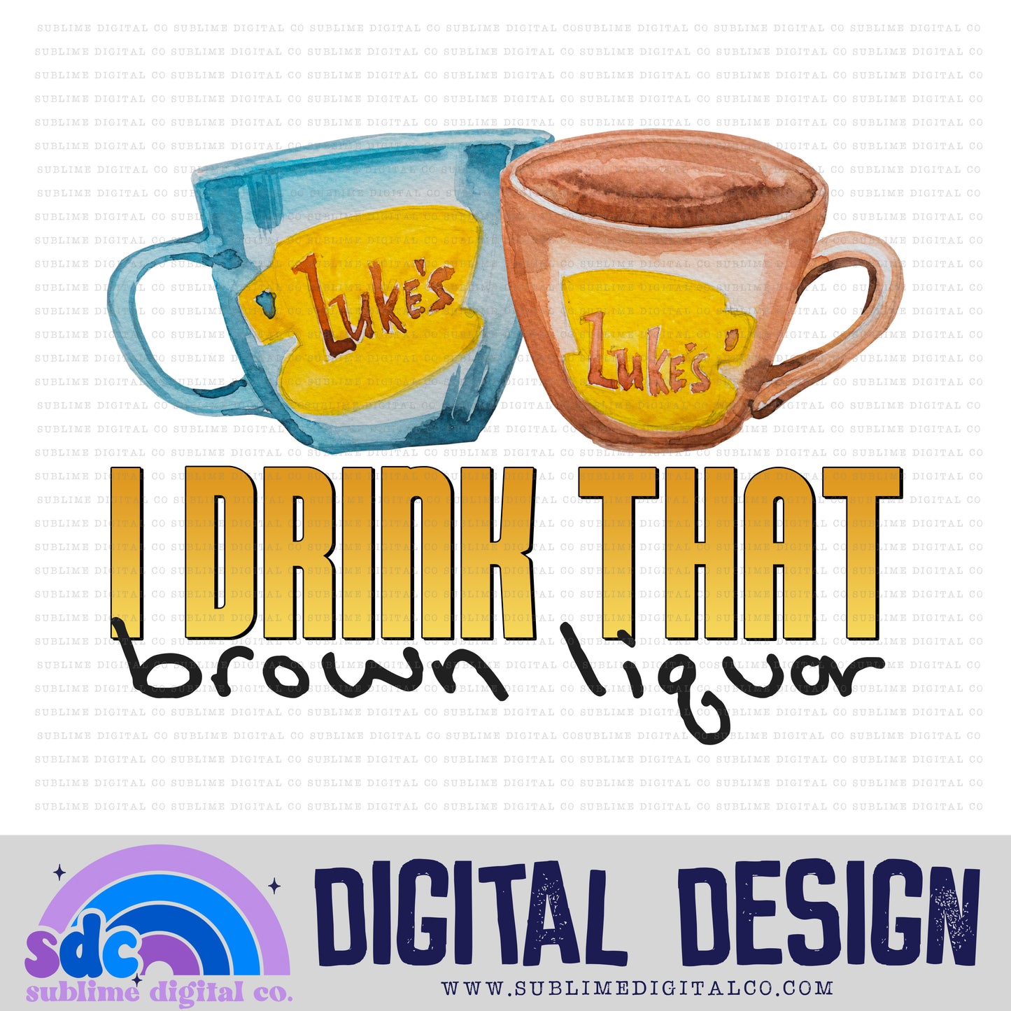 GG Coffee - BL • TS • Instant Download • Sublimation Design