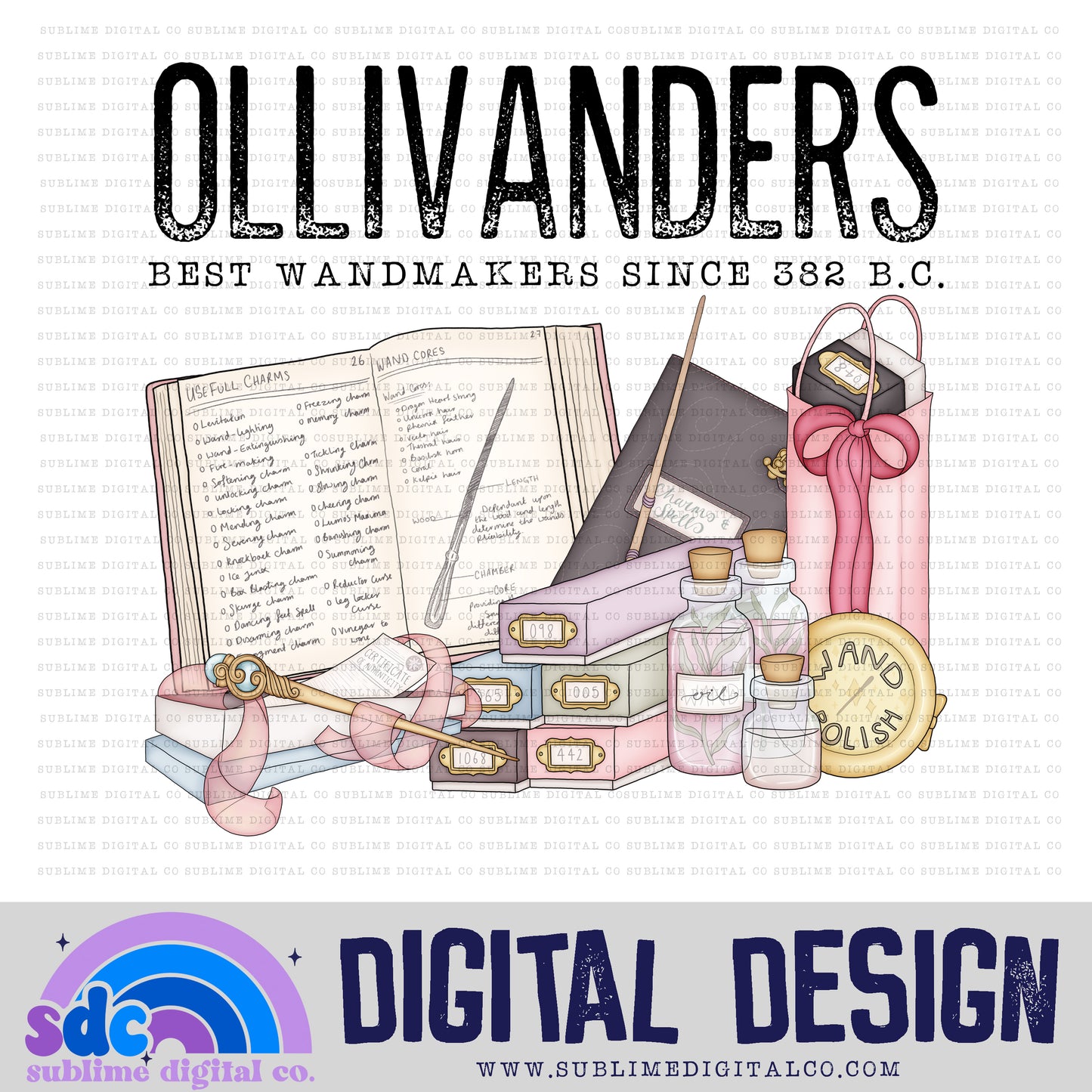 Wandmakers • Wizard • Instant Download • Sublimation Design