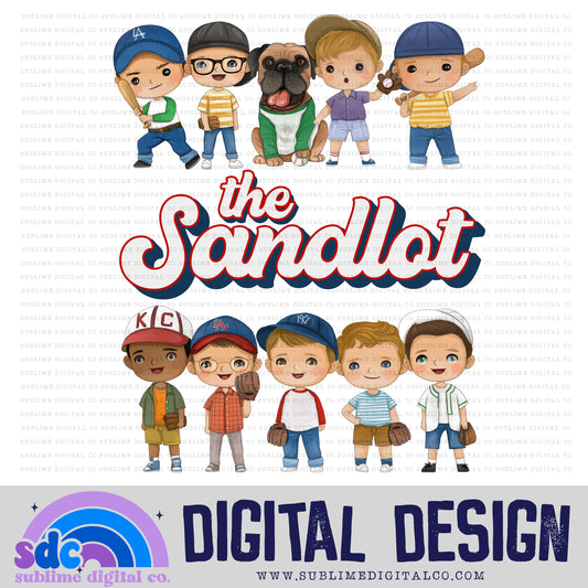 Baseball Kids • Baseball • Instant Download • Sublimation Design