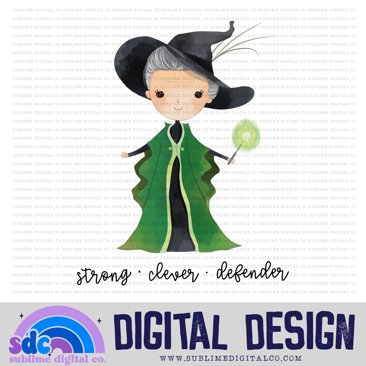Wizard Teacher • Instant Download • Sublimation Design
