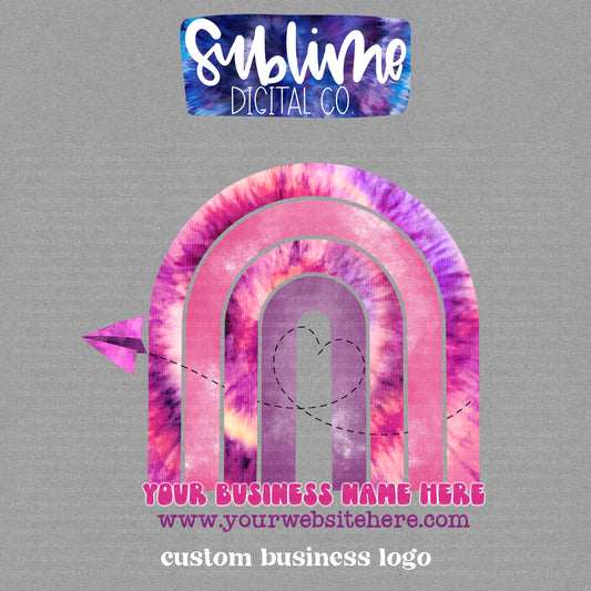 Paper Airplane Valentine • Custom Logos • Custom Digital Designs