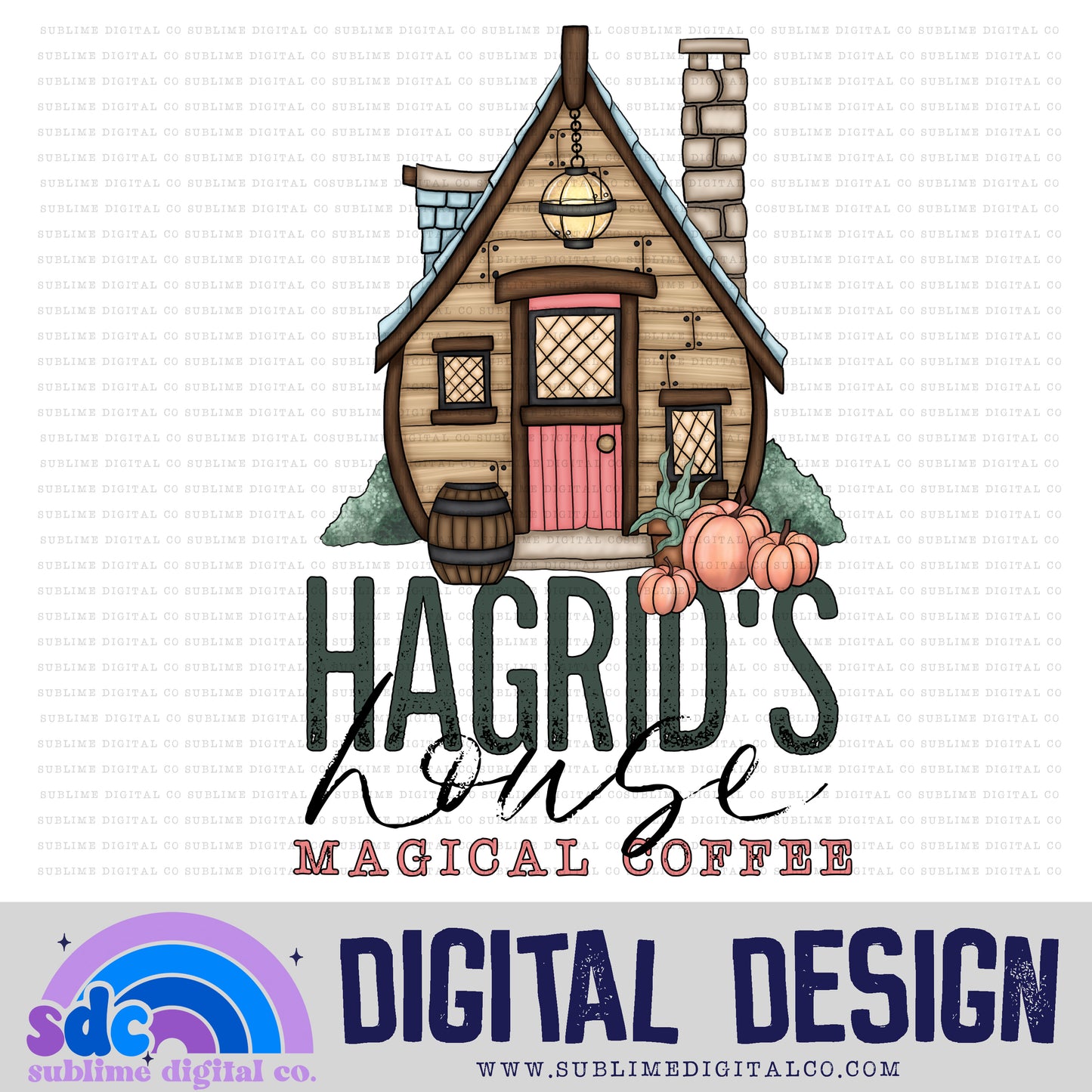 Magical Coffee • Wizard • Instant Download • Sublimation Design