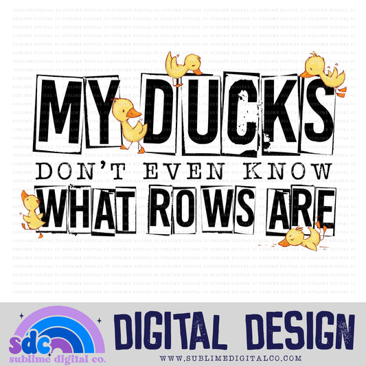 My Ducks • Neurodivergent • Instant Download • Sublimation Design