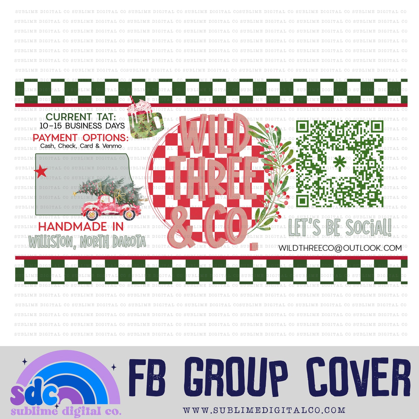 Facebook Group Cover • Business Branding • Custom Digital Designs