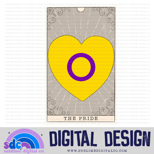 Intersex Tarot Card • Pride • Instant Download • Sublimation Design