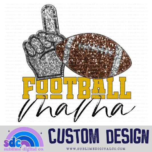 Football Mama • Custom Design • Sports • Customs • Instant Download • Sublimation Design
