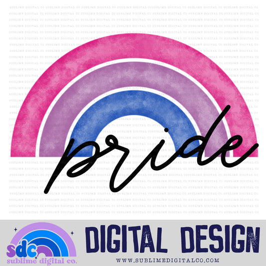 Bisexual Pride • Rainbows • Pride • Instant Download • Sublimation Design