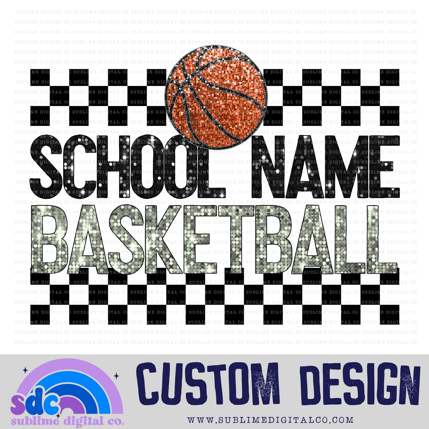 Basketball • Custom Design • Sports • Customs • Instant Download • Sublimation Design