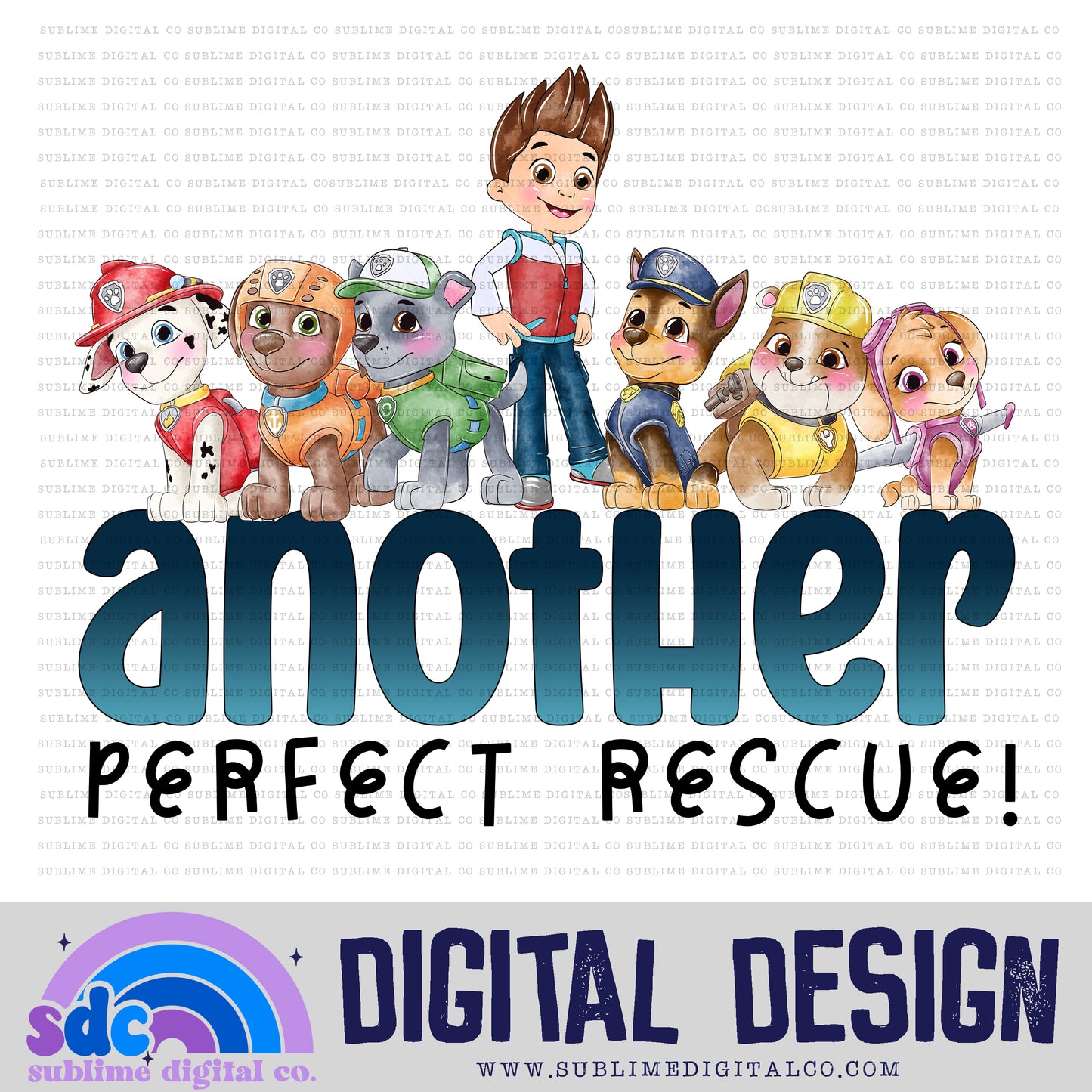 Hero Dog • Digital Design Bundles • Instant Download • Sublimation Design