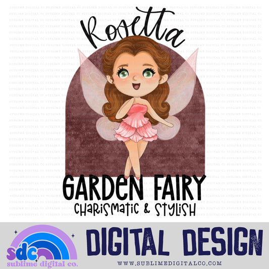 Garden Fairy • Fairies • Instant Download • Sublimation Design