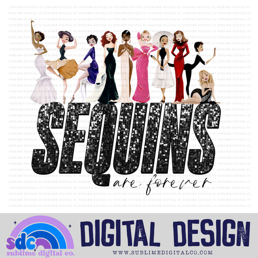 Sequins 2 • TS • Instant Download • Sublimation Design