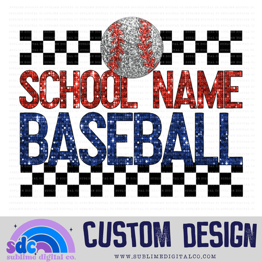 Baseball • Custom Design • Sports • Customs • Instant Download • Sublimation Design