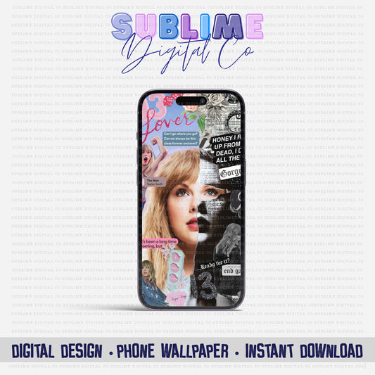 LoveRep • Phone Wallpaper Designs • Instant Download • Sublimation Design