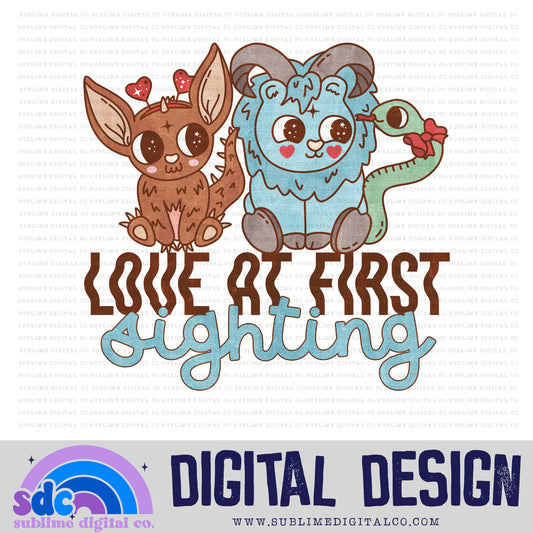 Love At First Sighting • Valentine’s Day • Instant Download • Sublimation Design