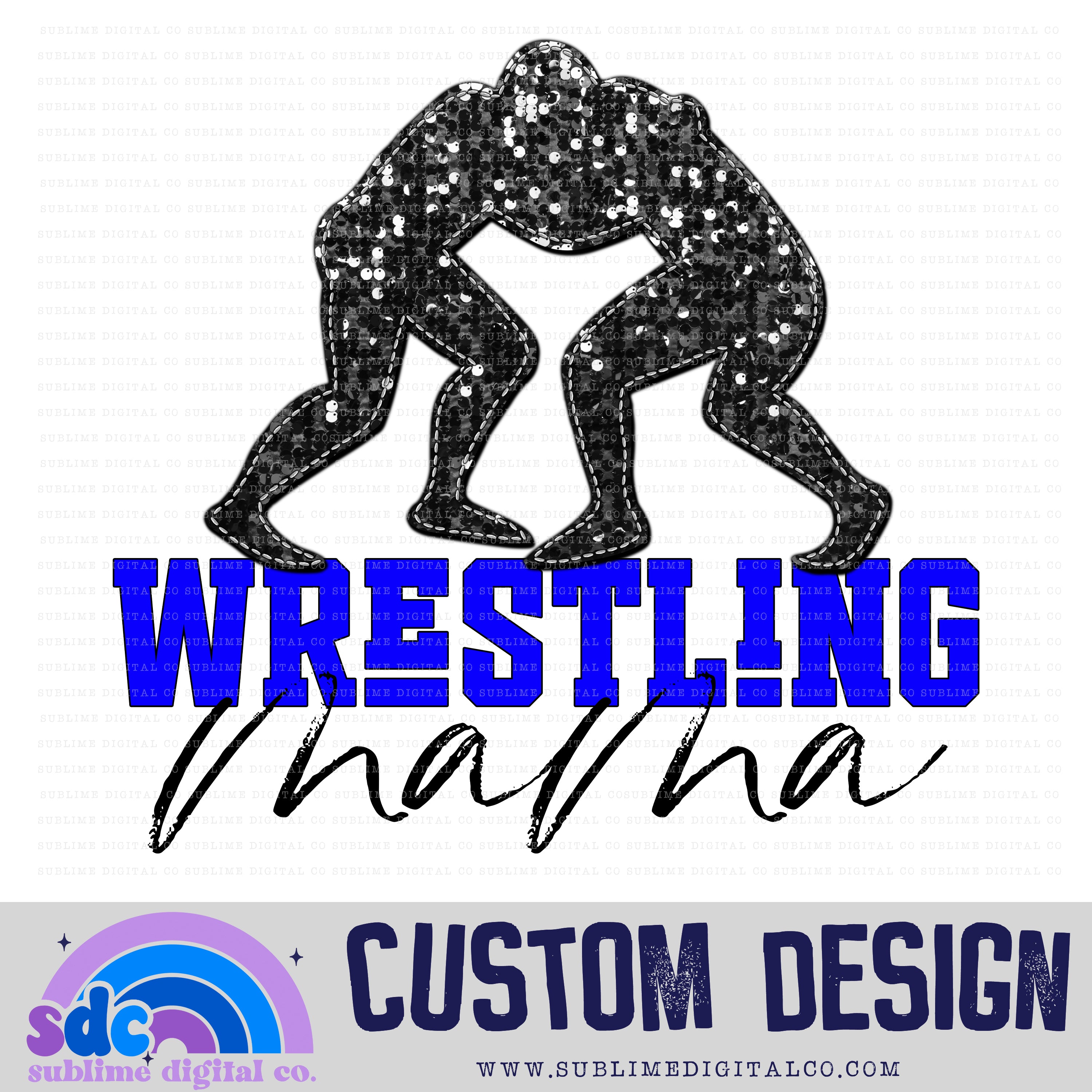 Wrestling Mama • Custom Design • Sports • Customs • Instant Download ...