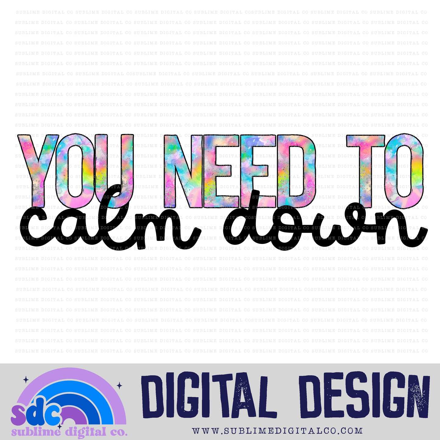 YNTCD • TS • Instant Download • Sublimation Design