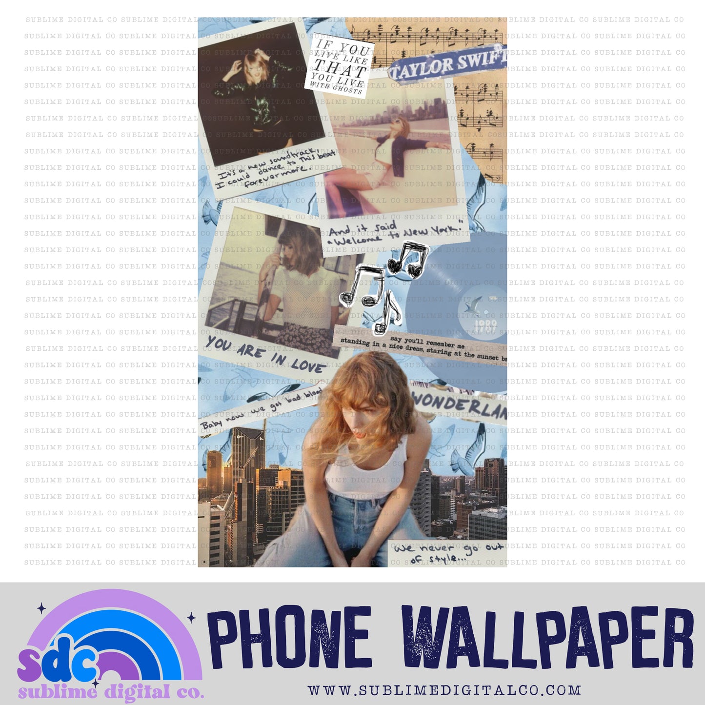 89 • Phone Wallpaper Designs • Instant Download • Sublimation Design