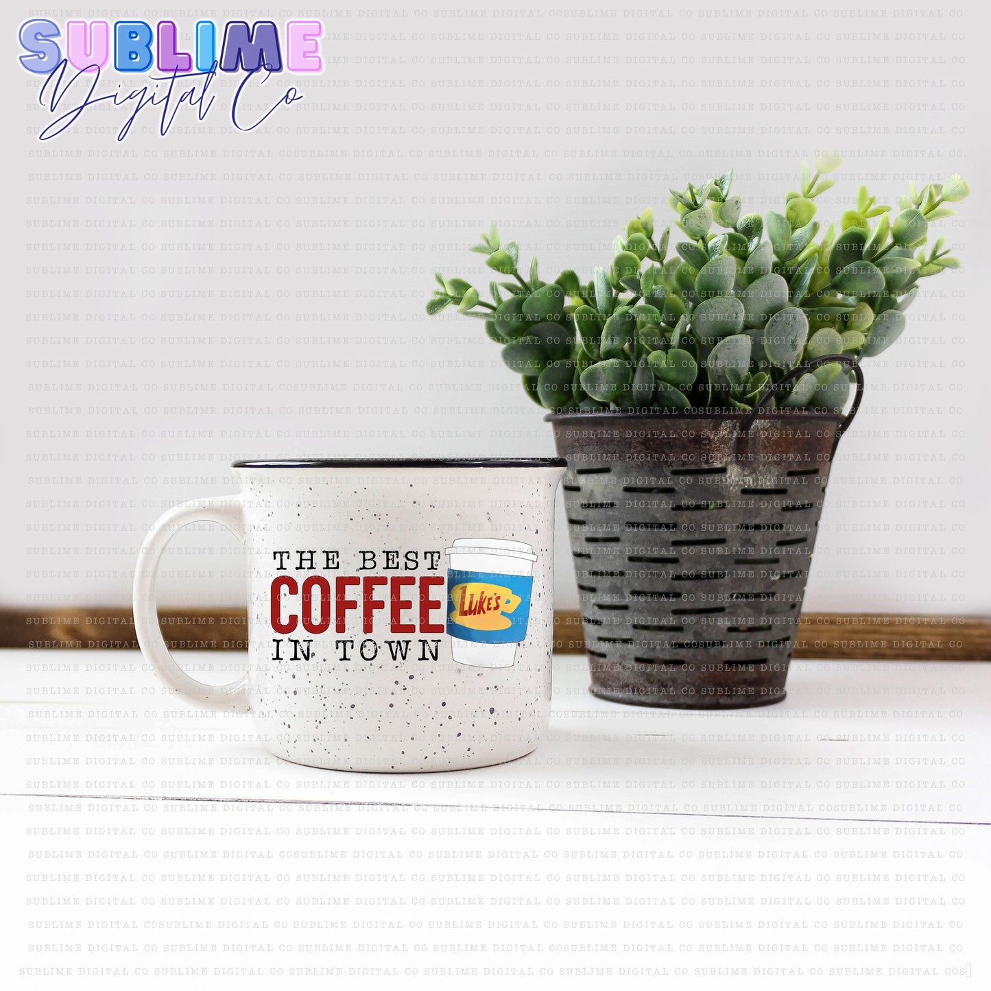 Best Coffee • Mom & Daughter • Instant Download • Sublimation Design