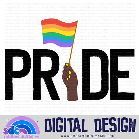 Pride - Flag Hands • Pride • Instant Download • Sublimation Design