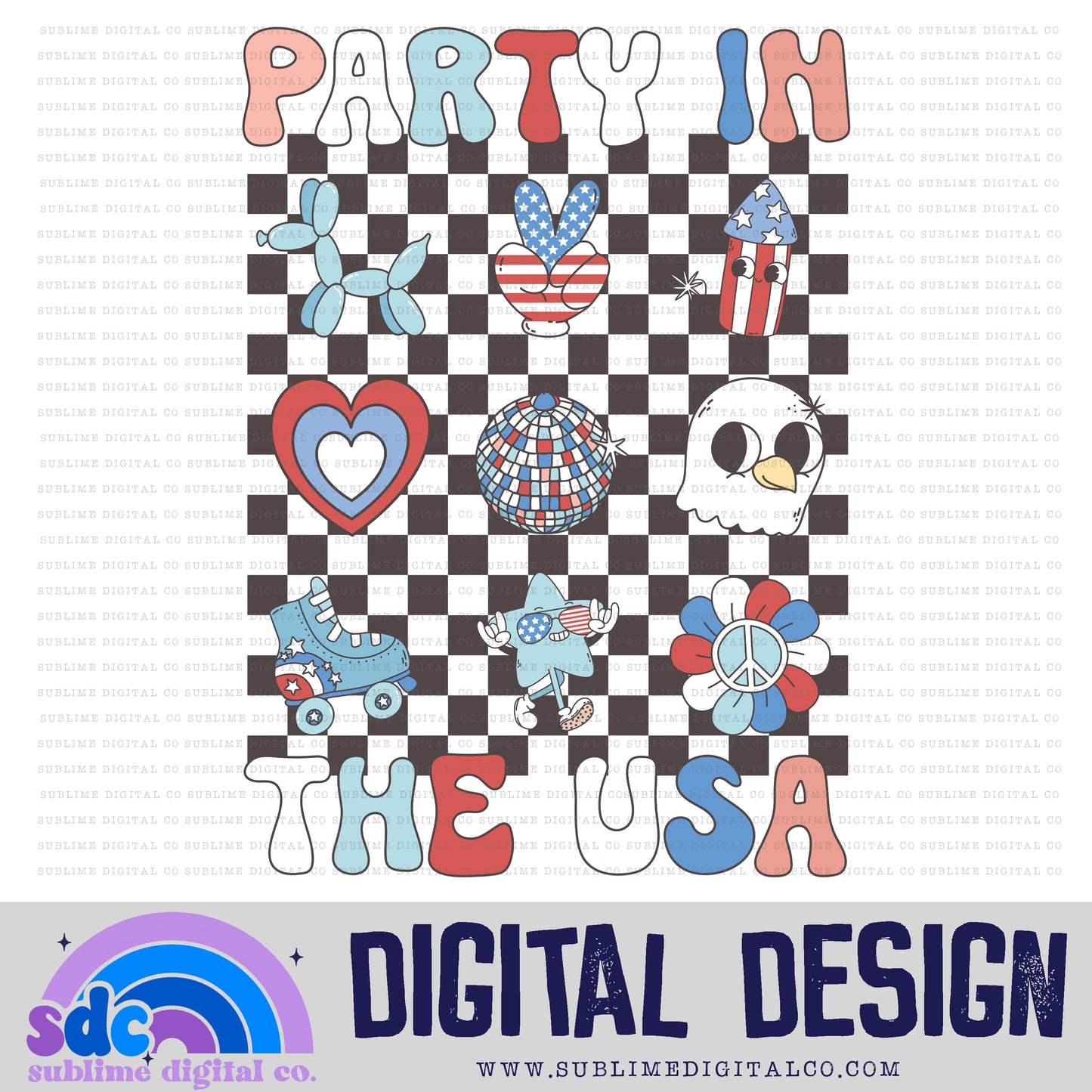 4th of July • Digital Design Bundles • Instant Download • Sublimation Design