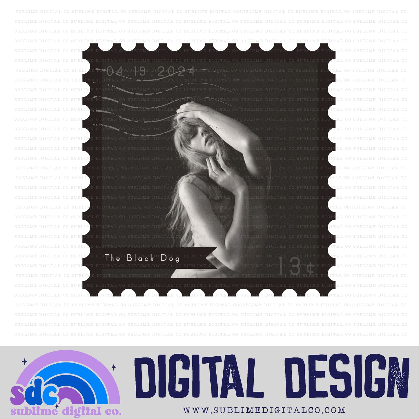 TTPDTBD Stamp • TS • Instant Download • Sublimation Design