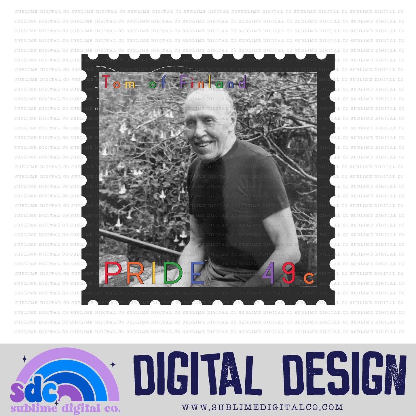 TOF Stamp • Pride • Instant Download • Sublimation Design