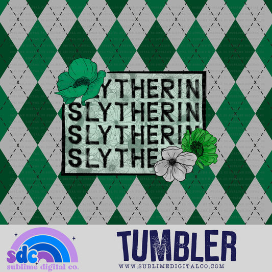 Green House Argyle • Tumbler Designs • Instant Download • Sublimation Design