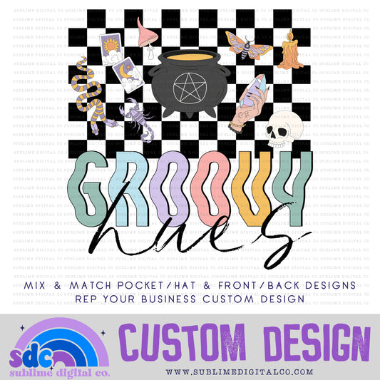 Witchy • Front or Back Custom • Rep Your Business • Instant Download • Sublimation Design