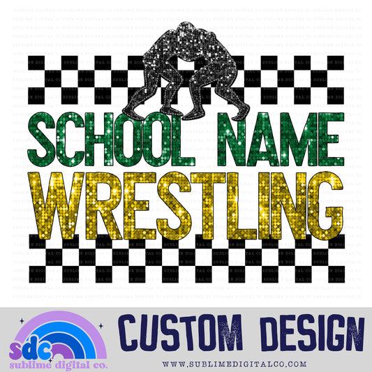 Wrestling • Custom Design • Sports • Customs • Instant Download • Sublimation Design