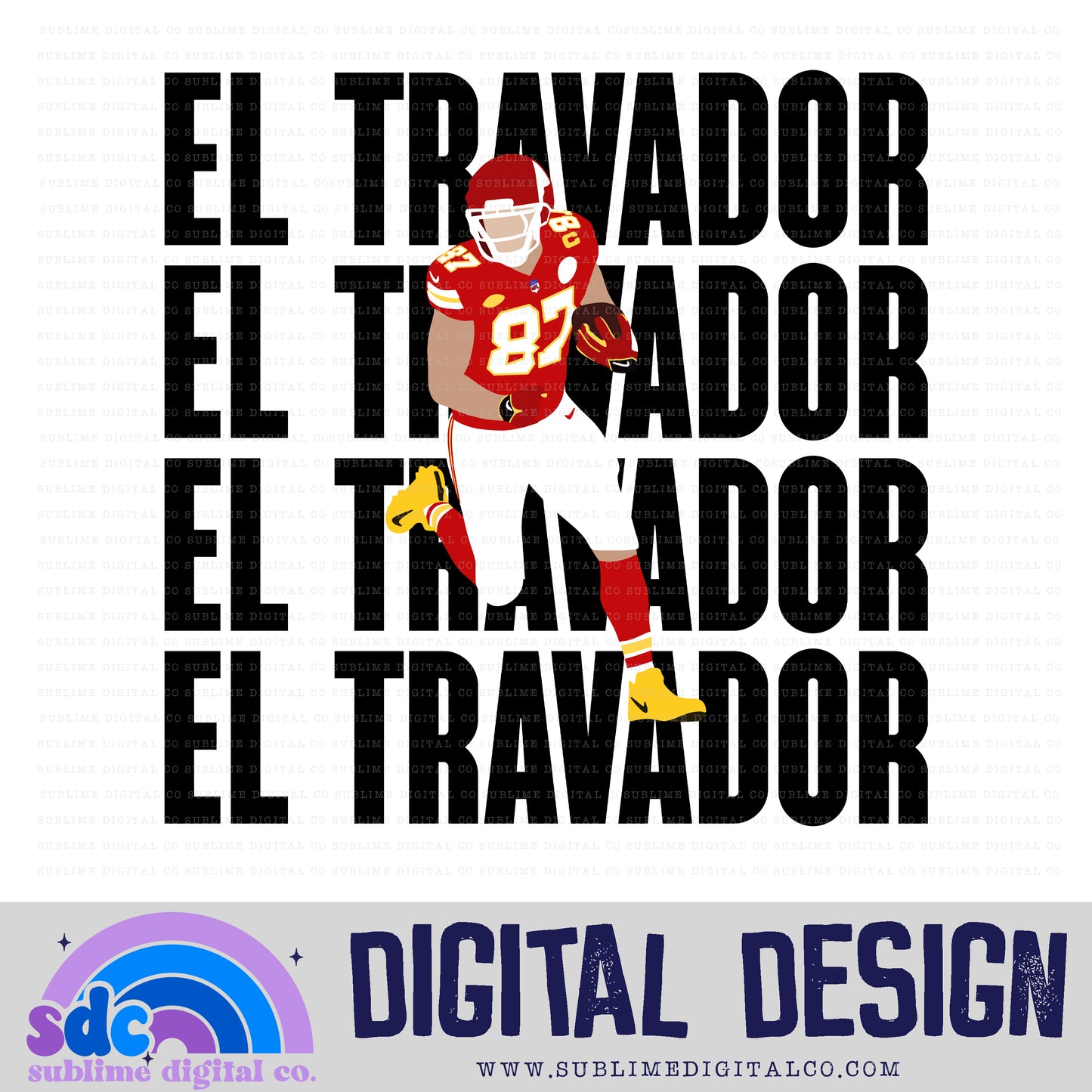 ELTRVDR • KC • Sports • Instant Download • Sublimation Design