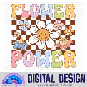 Flower Power • Summer • Instant Download • Sublimation Design