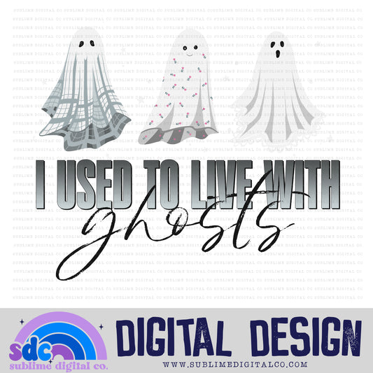 Ghosts • TS • Instant Download • Sublimation Design