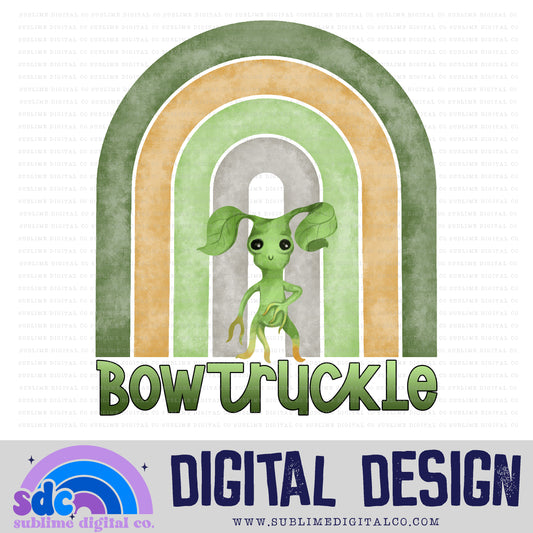 Green Stick Creature • Rainbow • Wizards • Instant Download • Sublimation Design