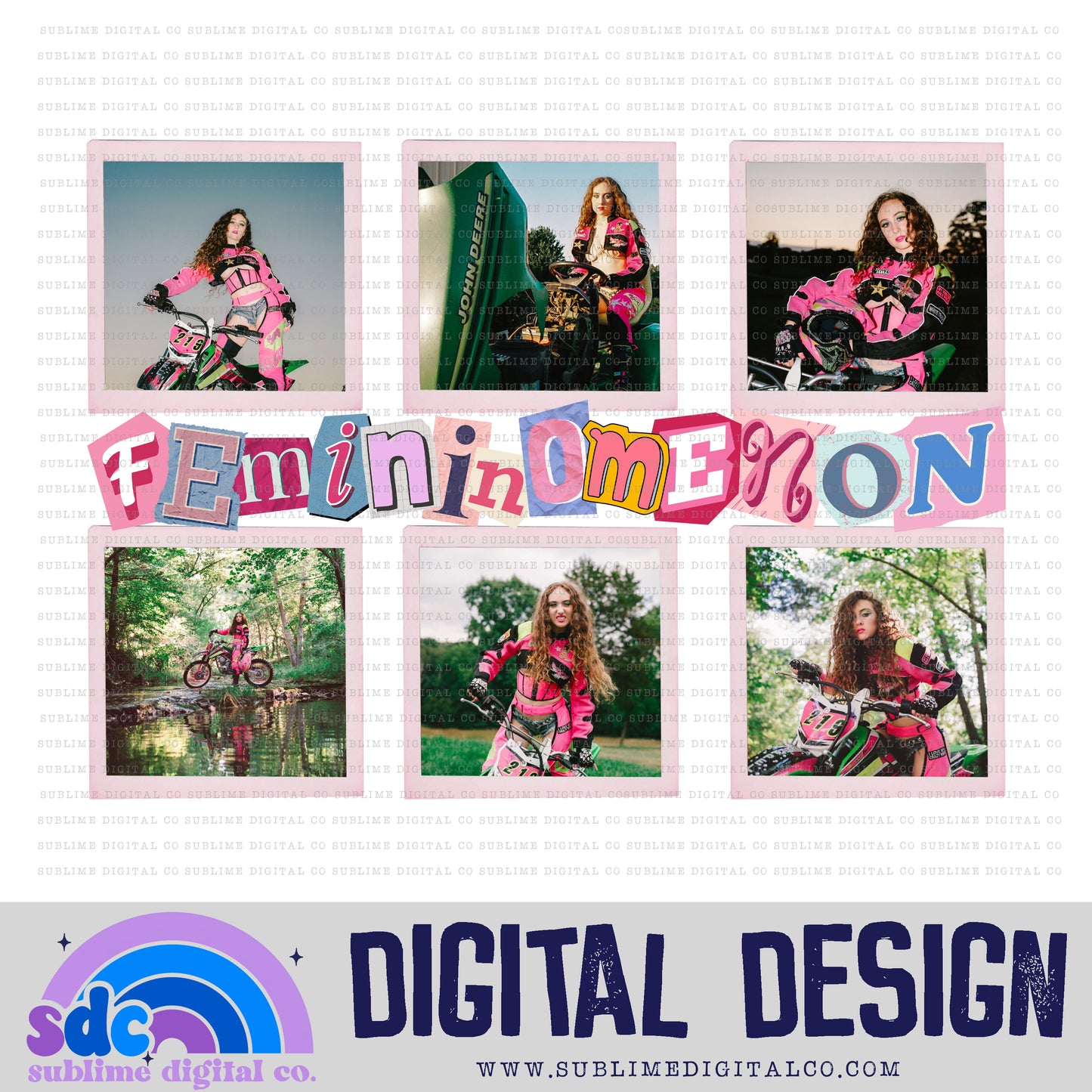 Fem • MWP • Instant Download • Sublimation Design