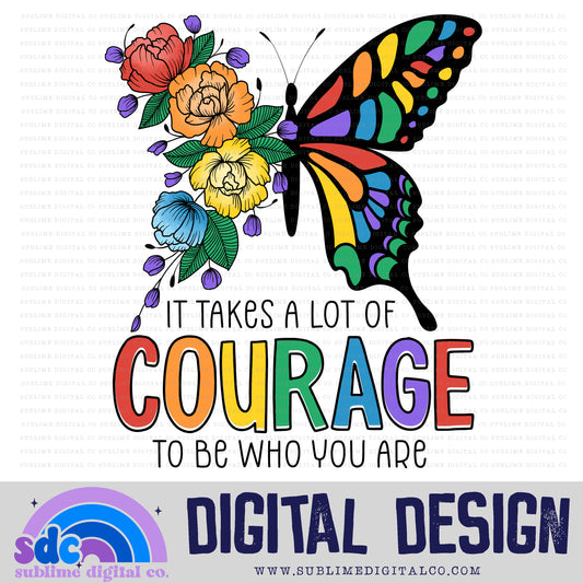 Courage • Pride • Instant Download • Sublimation Design