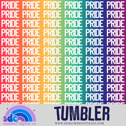 Pride • Pride • Tumbler Designs • Instant Download • Sublimation Design