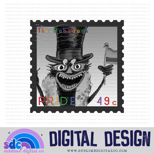 TBD Stamp • Pride • Instant Download • Sublimation Design