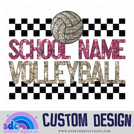 Volleyball • Custom Design • Sports • Customs • Instant Download • Sublimation Design