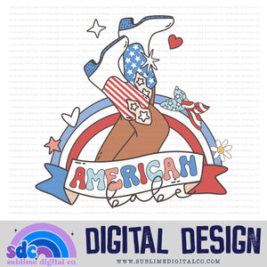 American Babe 2 • 4th of July • Summer • Instant Download • Sublimation Design