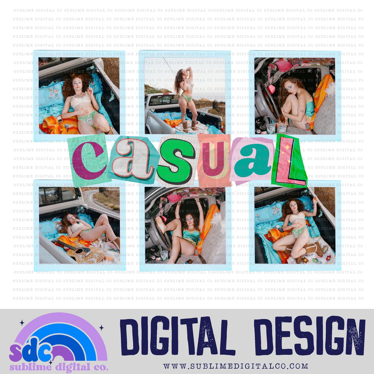 Casual • MWP • Instant Download • Sublimation Design