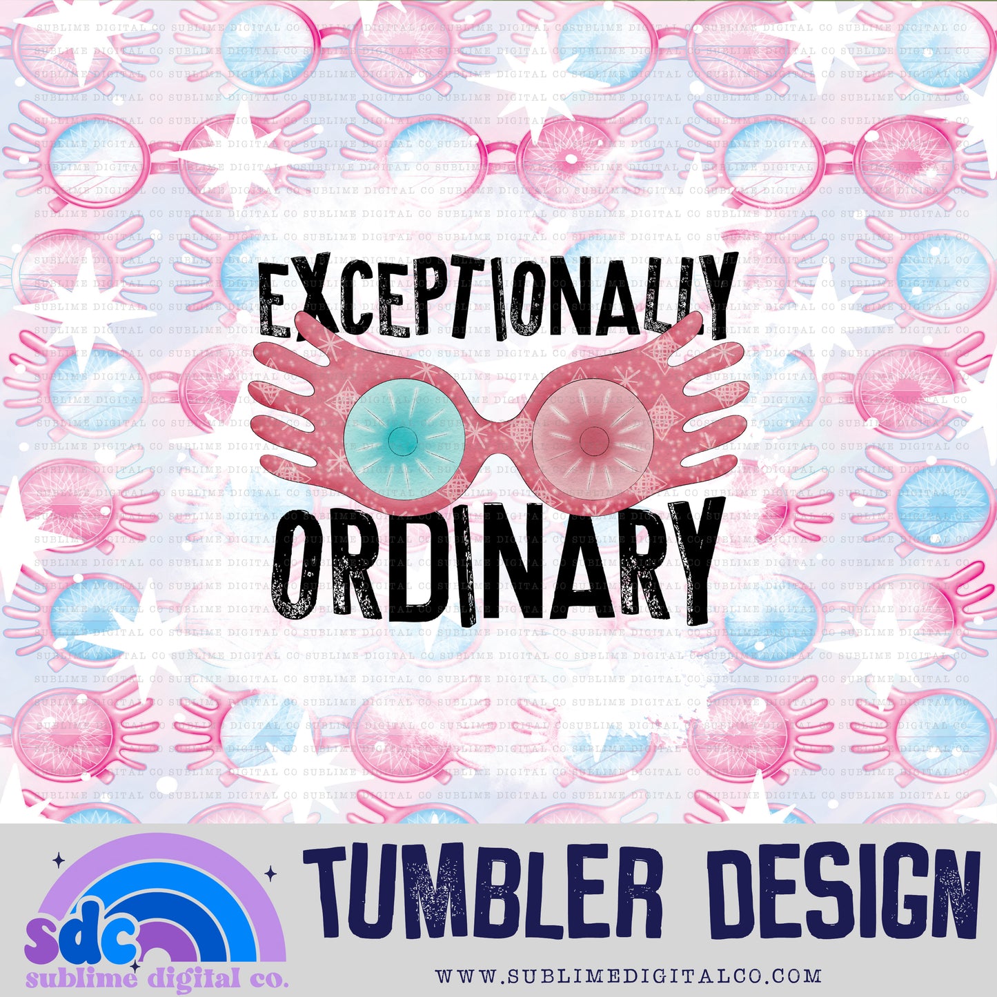 Ordinary • Wizard • Tumbler Designs • Instant Download • Sublimation Design