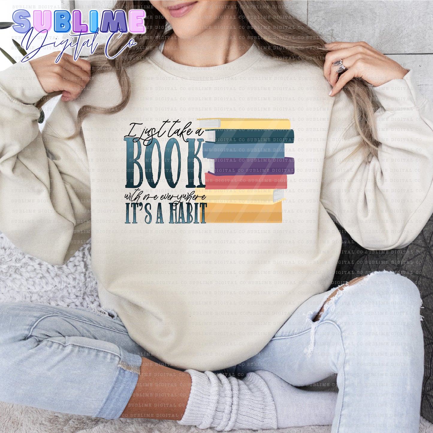 It's a Habit • Mom & Daughter • Instant Download • Sublimation Design