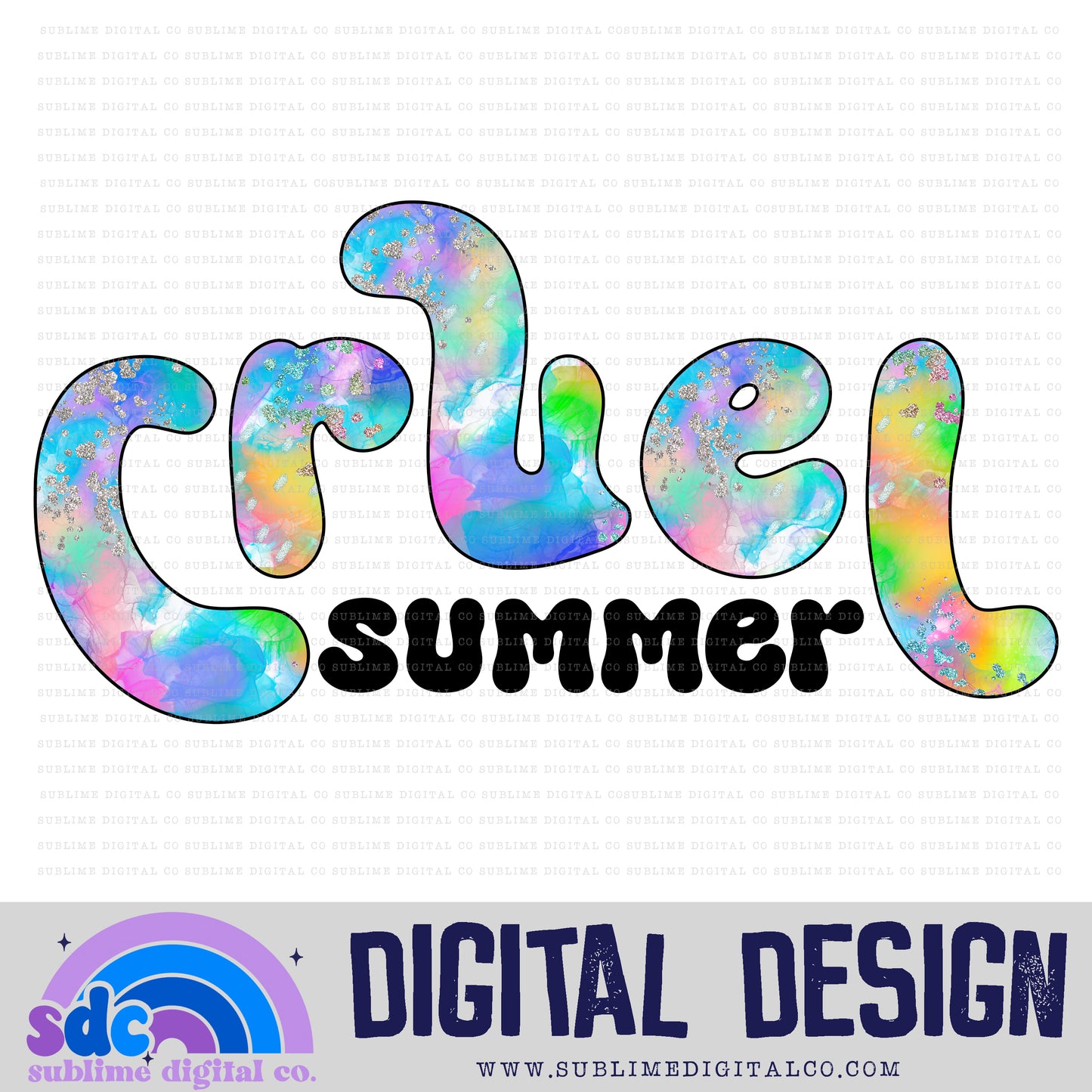 Summer • TS • Instant Download • Sublimation Design