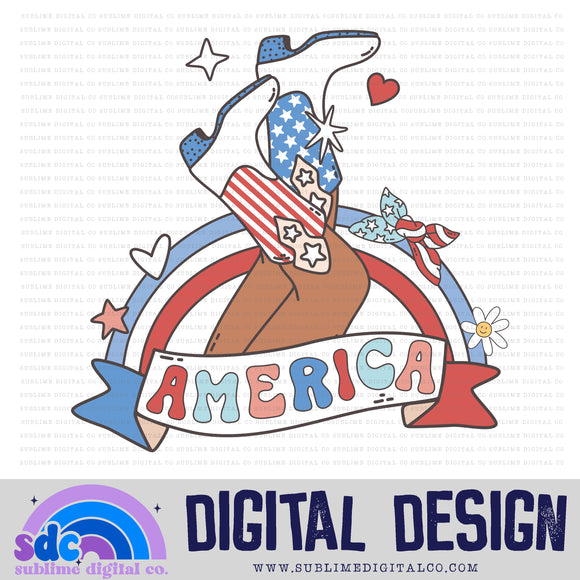 America 2 • 4th of July • Summer • Instant Download • Sublimation Design