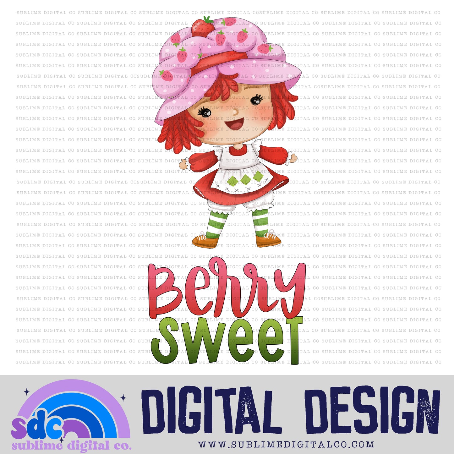 Strawberry • Digital Design Bundles • Instant Download • Sublimation Design