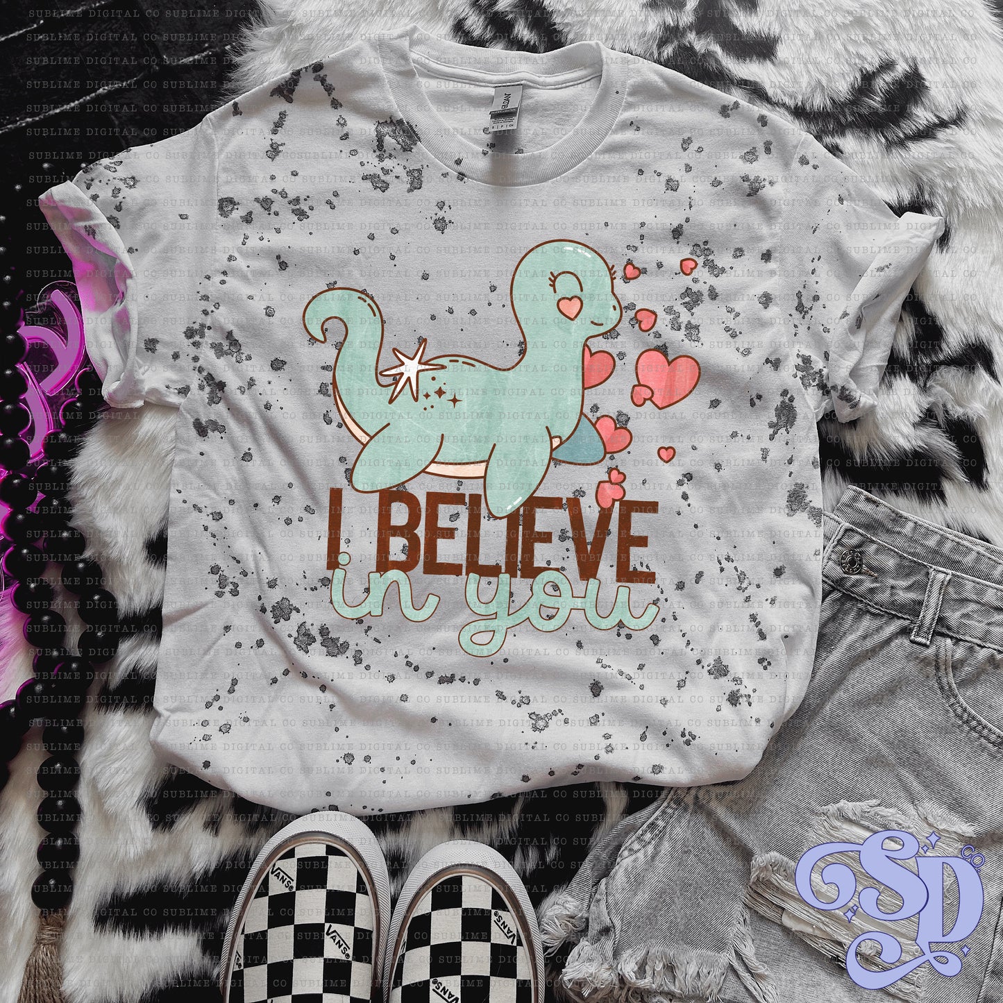 I Believe In You - Nessie • Valentine’s Day • Instant Download • Sublimation Design